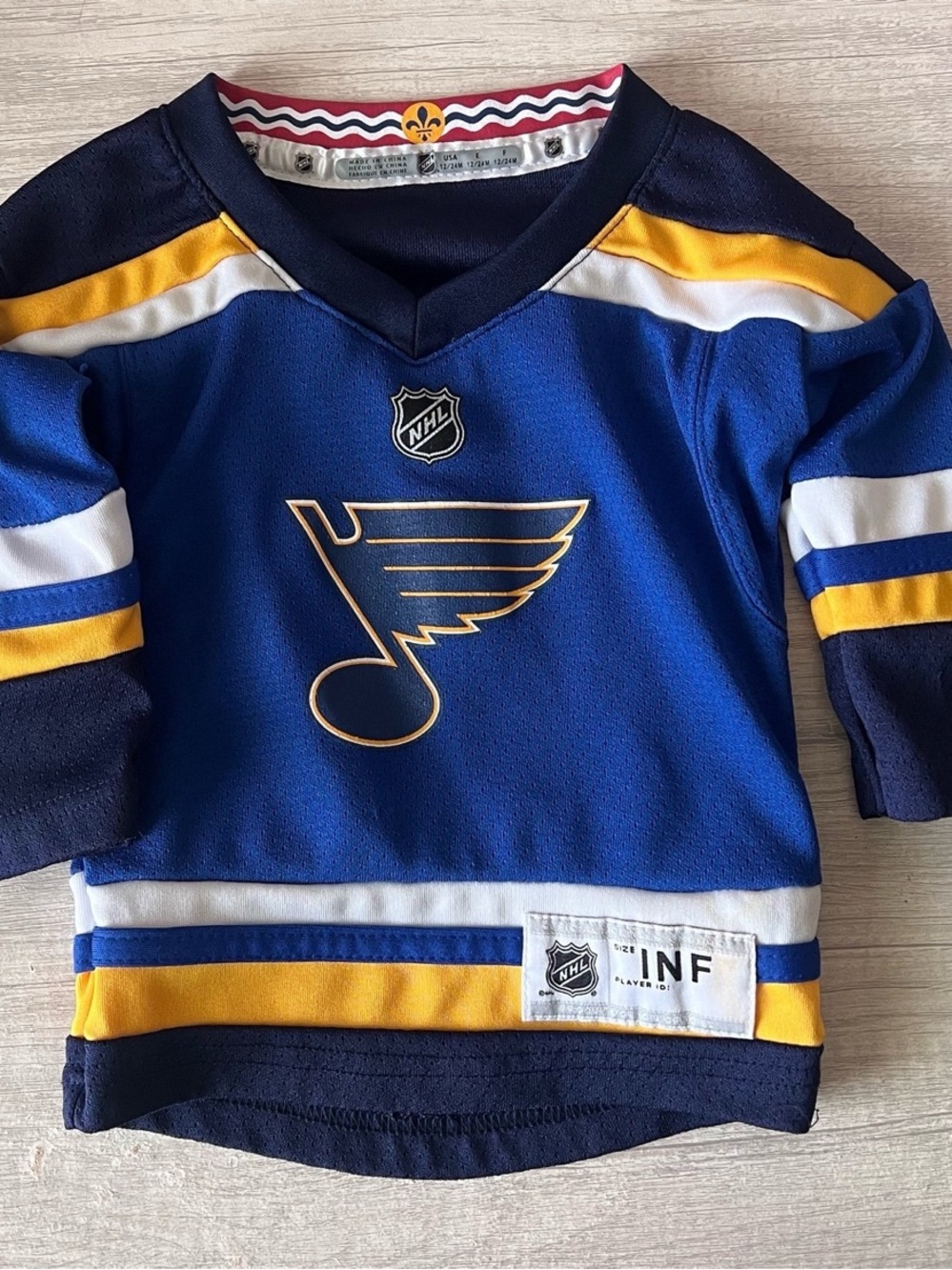 Outerstuff St Louis Blues NHL Jersey 91 Tarasenko Toddler Infant 12/24M